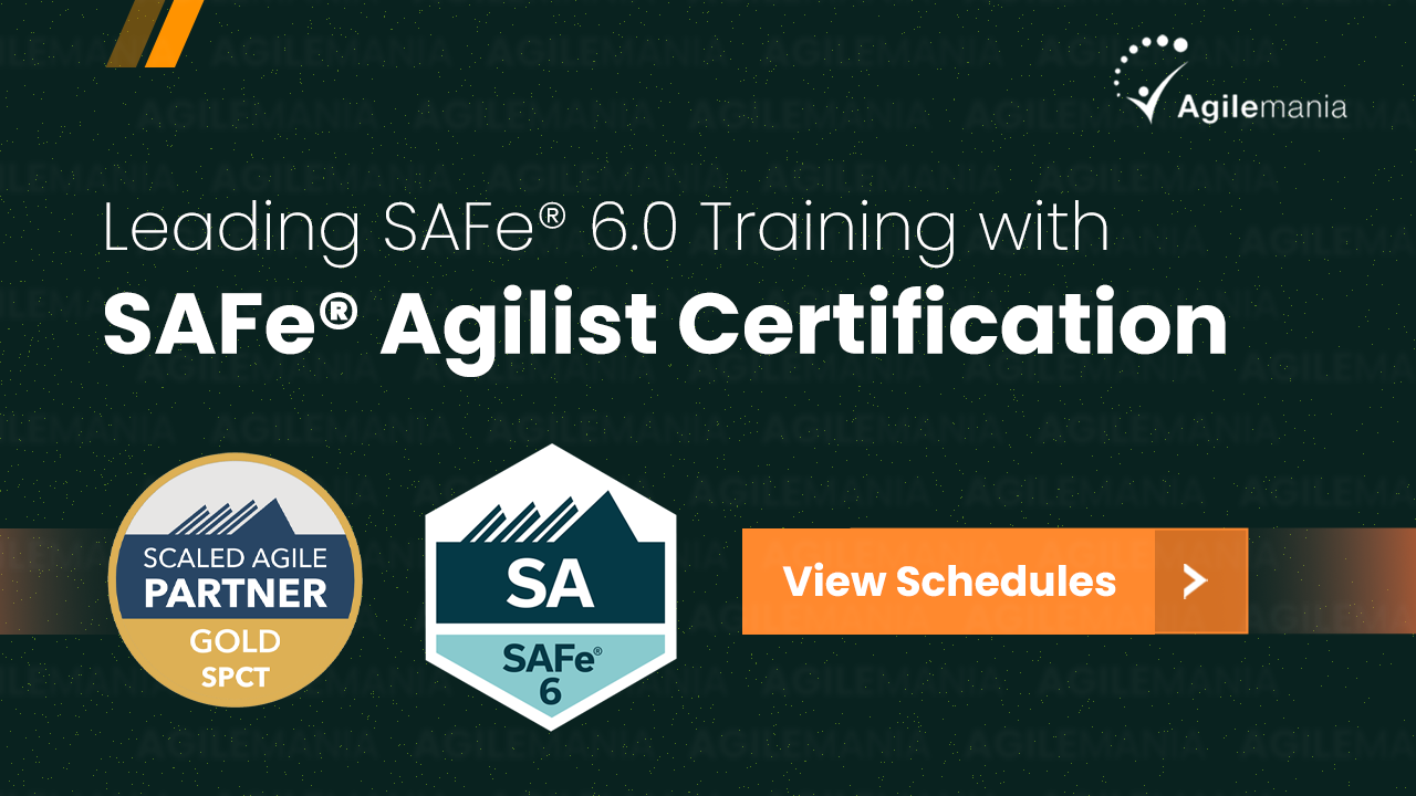 Become a Certified SAFe® Agilist: Implement lean, agile practices across your entire organization!