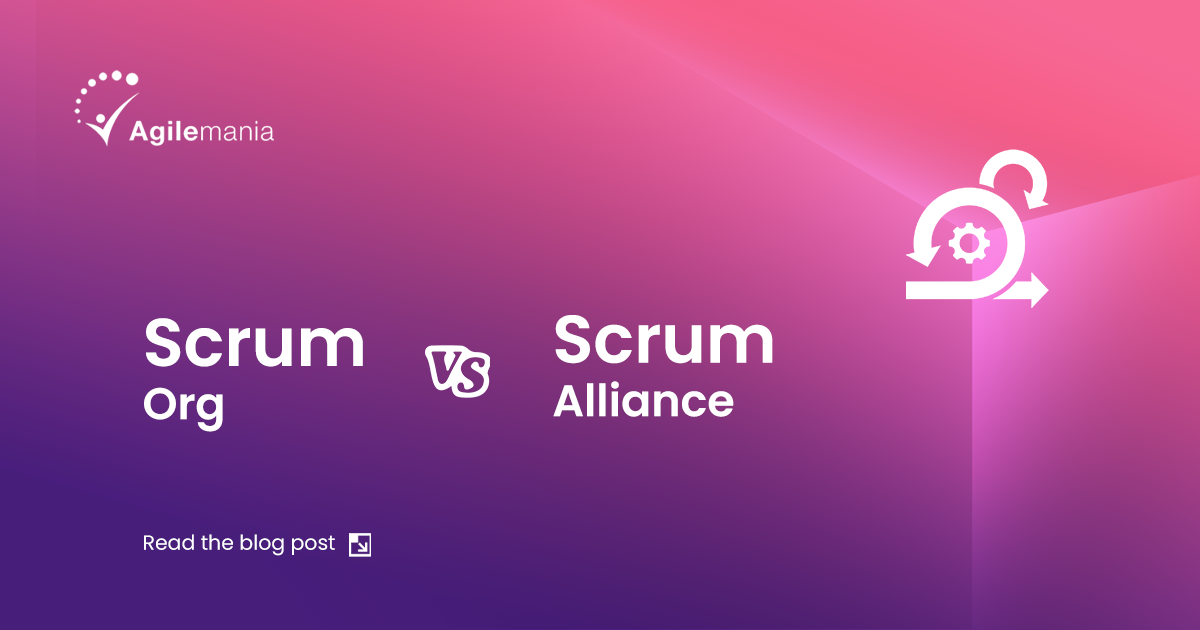 Brief comparison of Scrum Alliance and Scrum.org program